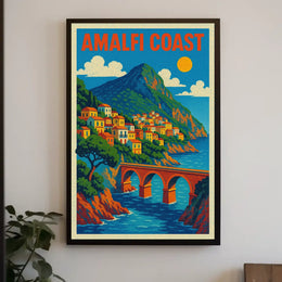 Amalfi Coast Poster