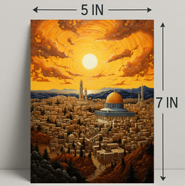 Radiant Cityscape Poster