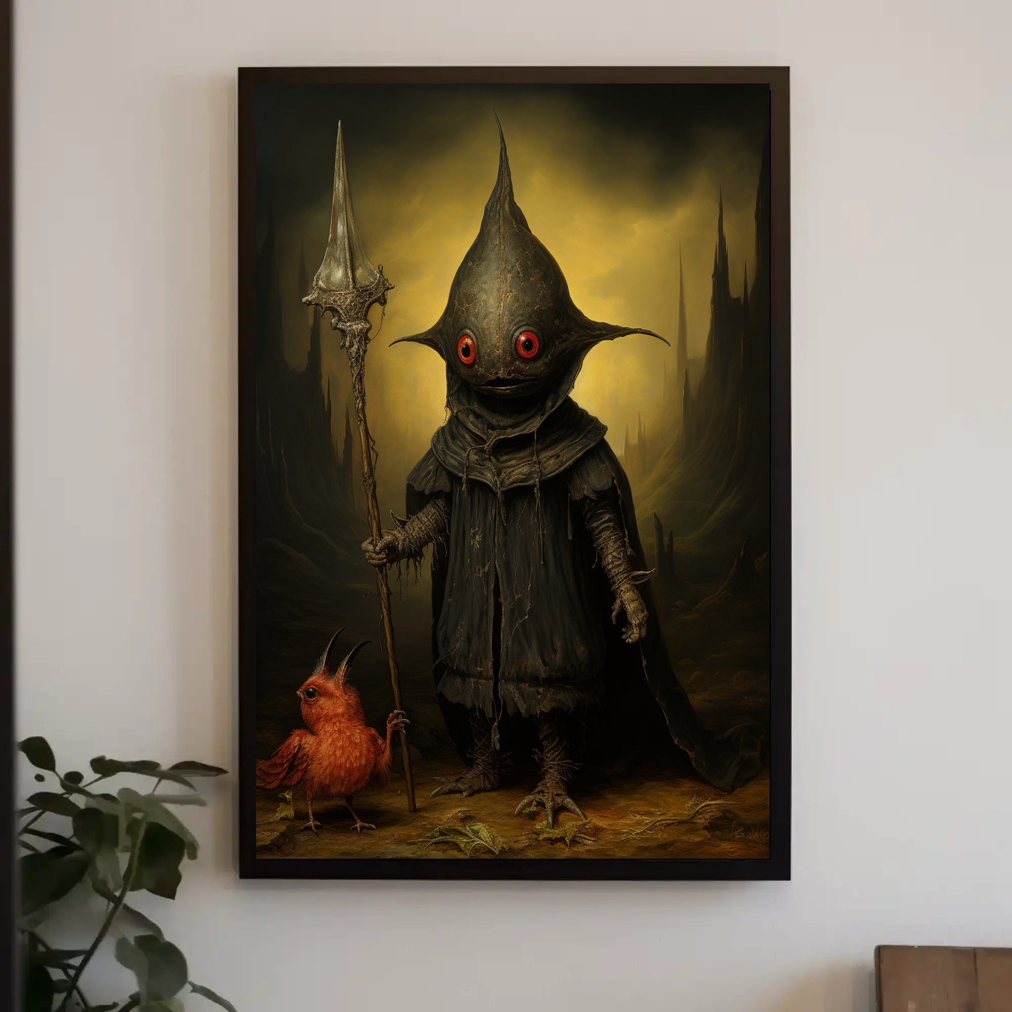 Enigmatic Guardian Of The Mystical Realm Poster