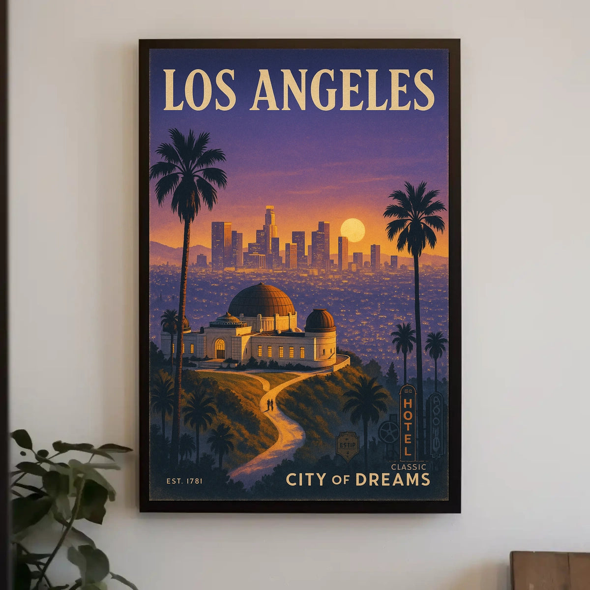 Los Angeles City of Dreams Poster