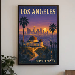 Los Angeles City of Dreams Poster