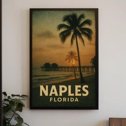 Naples, Florida Sunset Poster