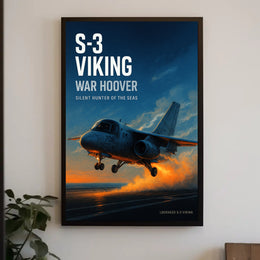 S-3 Viking Silent Hunter of the Seas Poster PosterGoat