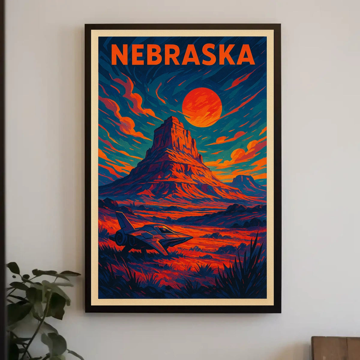 Nebraska Dreamscape Poster