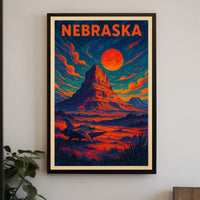 Nebraska Dreamscape Poster