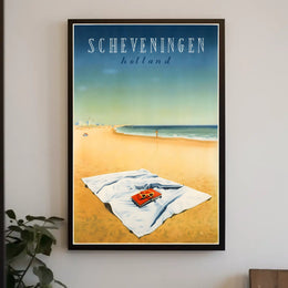 Scheveningen Beach Holland Poster