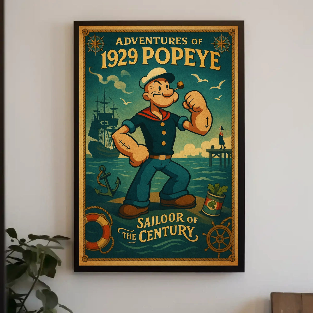 Popeye 1929 Art Poster POP-197