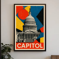 Capitol Art Poster