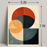 Geometric Harmony Poster