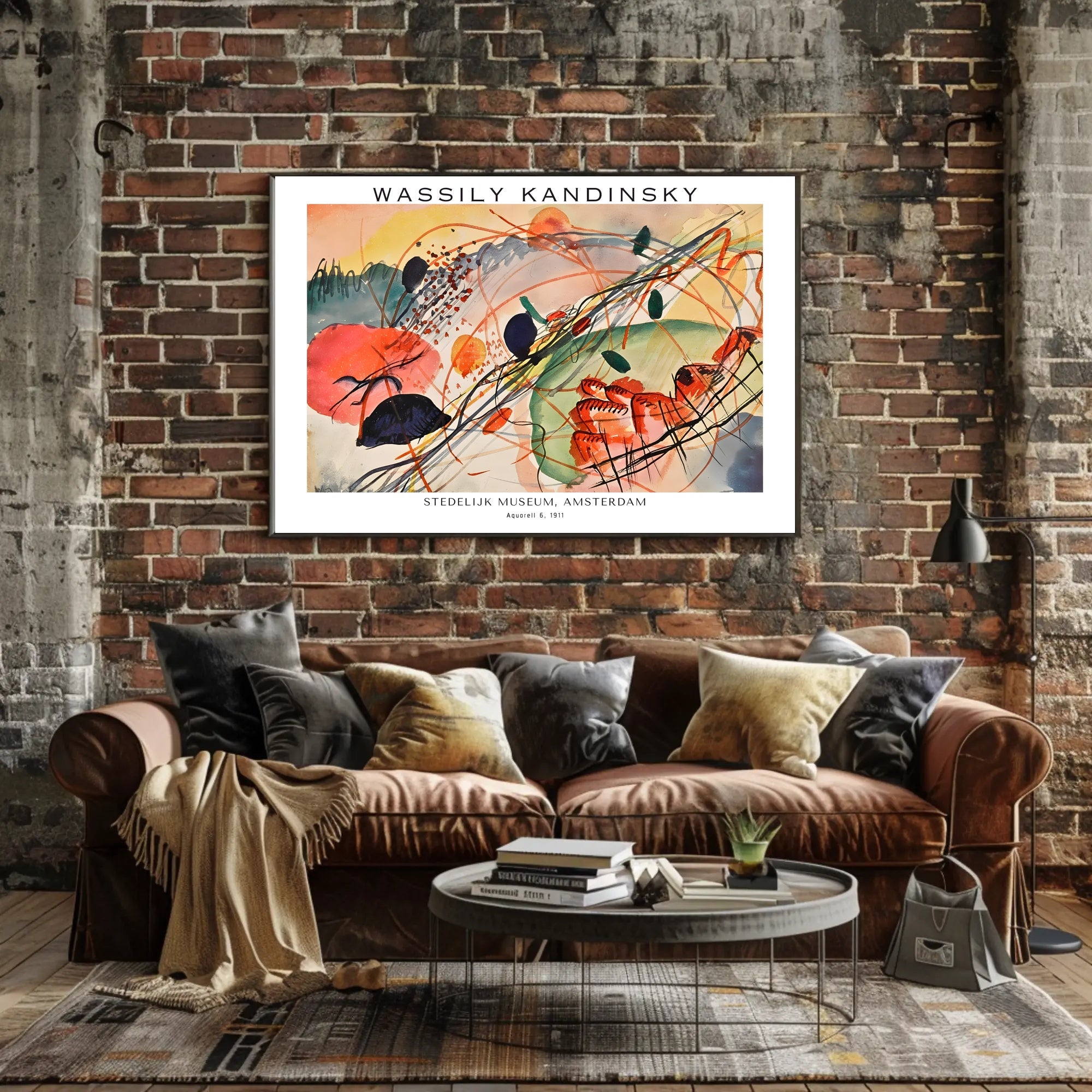 Wassily Kandinsky Aquarell 6 1911 Poster