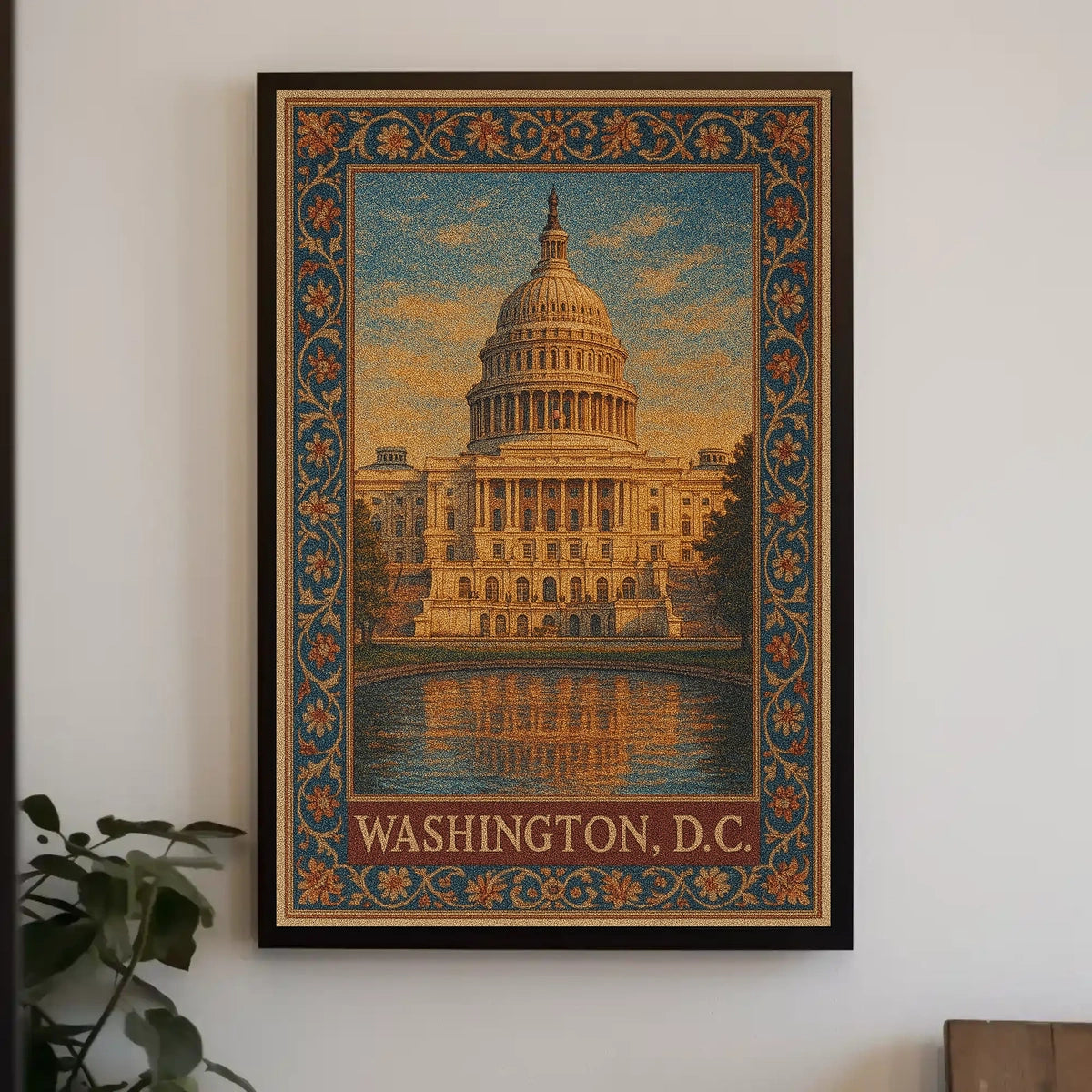 Washington, D.C. Capitol Building Poster