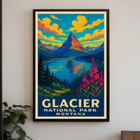 Glacier National Park Montana Poster