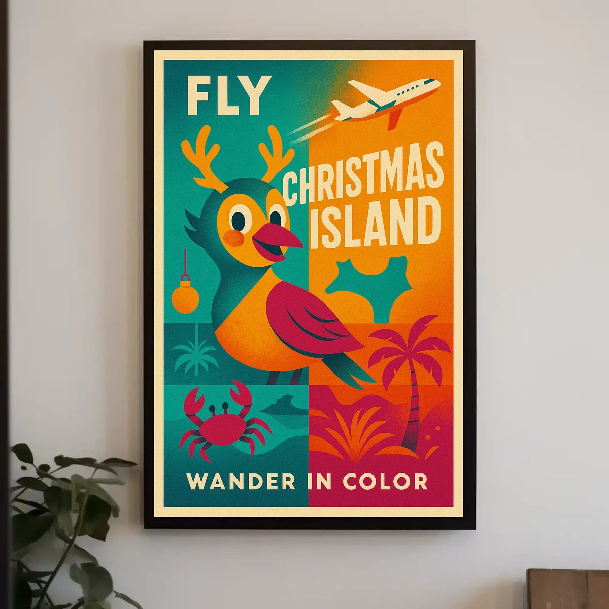 Fly to Christmas Island Poster
