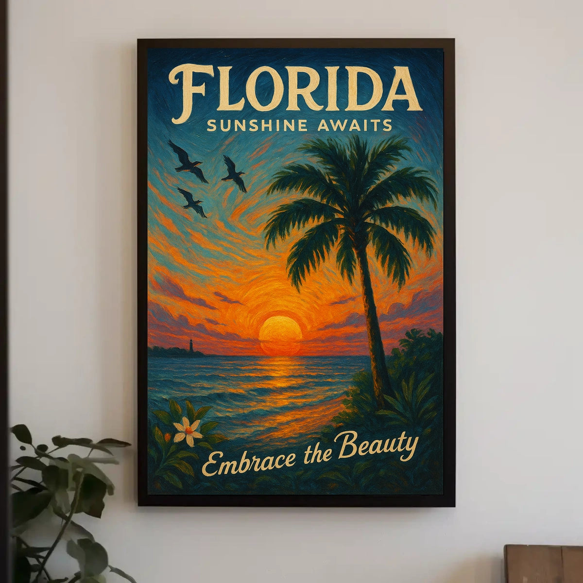 Florida Sunshine Awaits Poster