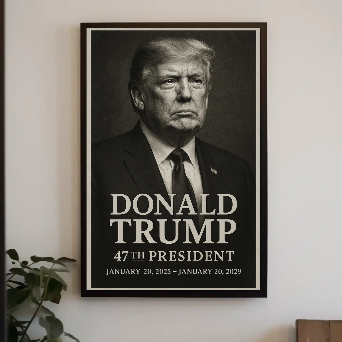 Donald Trump 47th President Poster