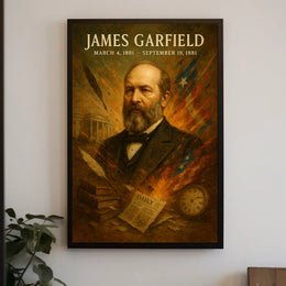 James Garfield A Presidential Tribute Poster