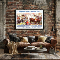Anderson County Fair – 1891 Poster