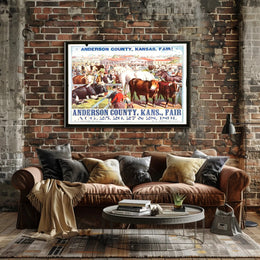 Anderson County Fair – 1891 Poster