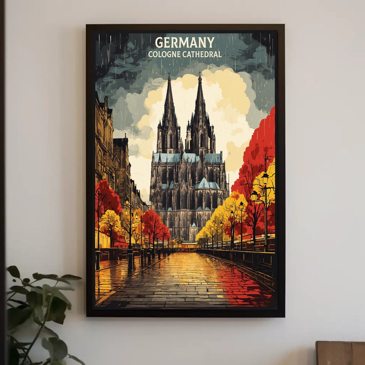 Cologne Cathedral in Germany Poster