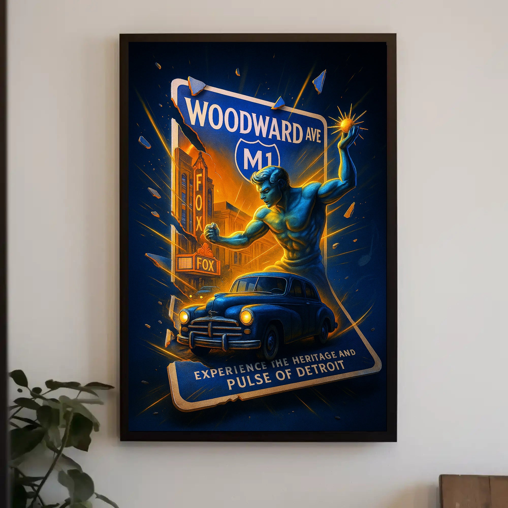 Experience the Heritage and Pulse of Detroit Poster PosterGoat