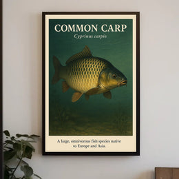 Common Carp Cyprinus carpio Poster