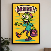 Brains Poster