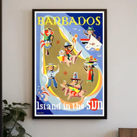 Barbados Island In The Sun Poster