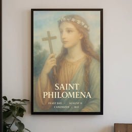 Saint Philomena Poster