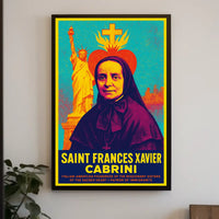 Saint Frances Xavier Cabrini Poster
