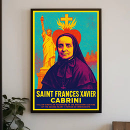 Saint Frances Xavier Cabrini Poster