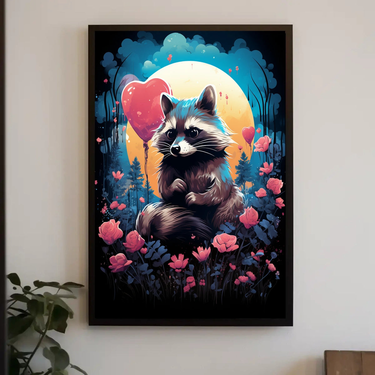 Enchanted Forest Romance Poster
