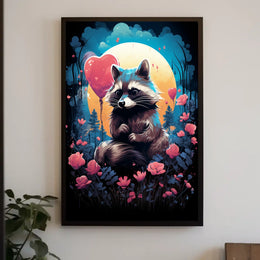 Enchanted Forest Romance Poster