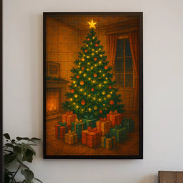 Festive Christmas Eve Poster