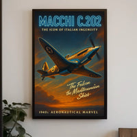 Macchi C.202 The Icon of Italian Ingenuity Poster