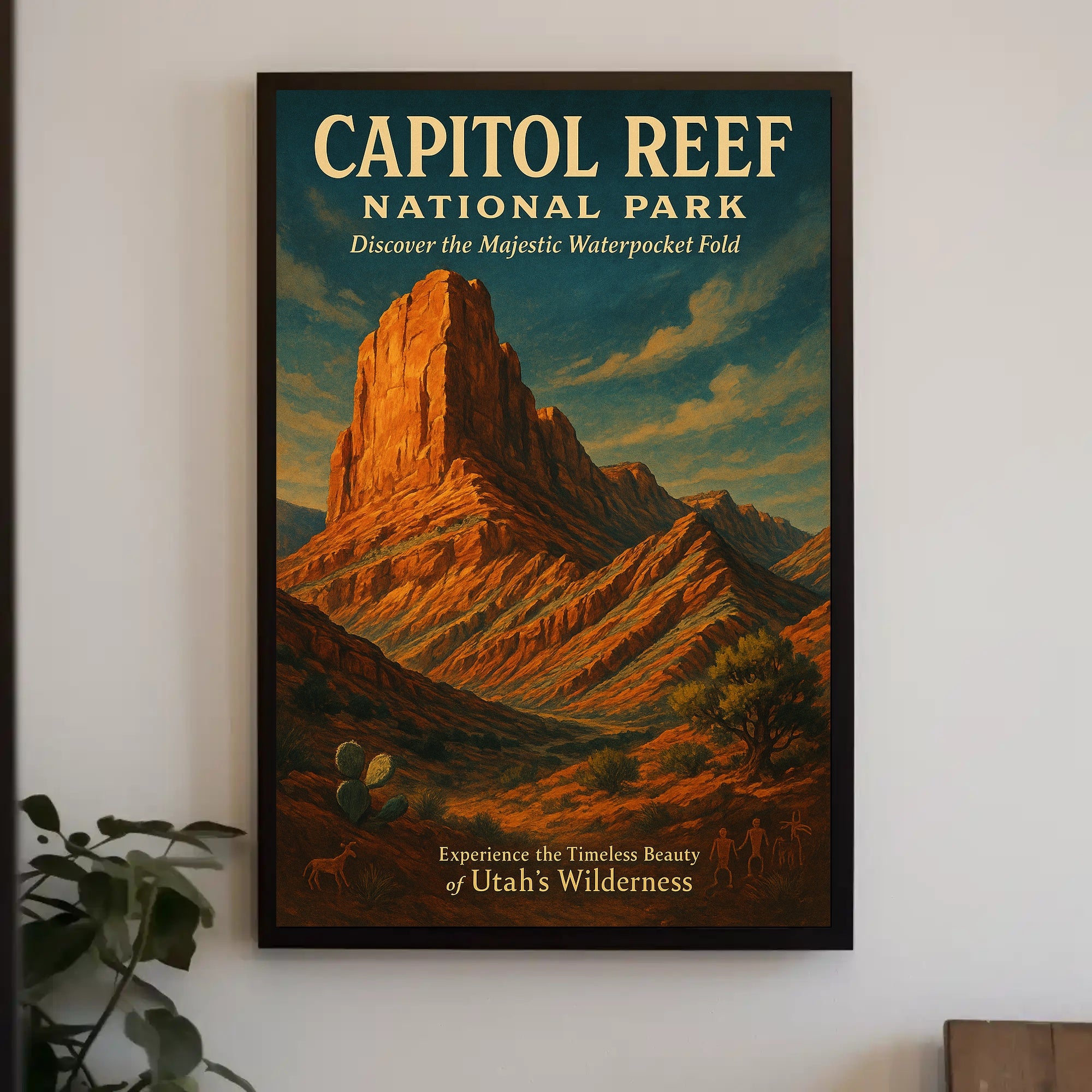 Capitol Reef National Park Wall Art Print