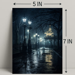 Enchanted Evening Stroll Poster