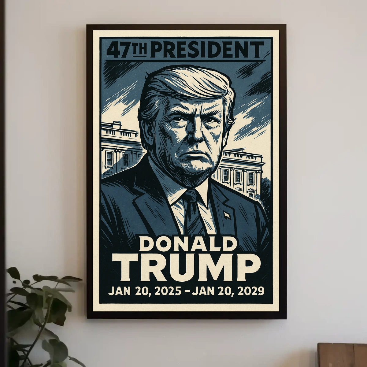 Donald Trump 47th President Poster