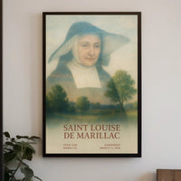 Saint Louise De Marillac Poster