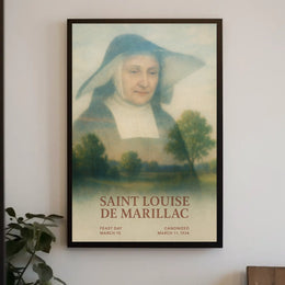 Saint Louise De Marillac Poster