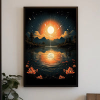 Celestial Reflections Poster