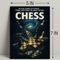 Chess - The Game of Kings Poster PosterGoat