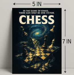 Chess - The Game of Kings Poster PosterGoat