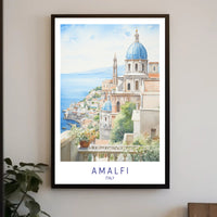 Amalfi Coastline Poster PosterGoat