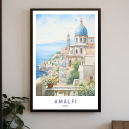 Amalfi Coastline Poster PosterGoat