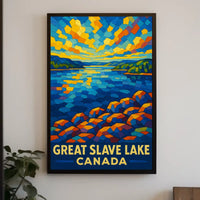 Great Slave Lake Canada Poster