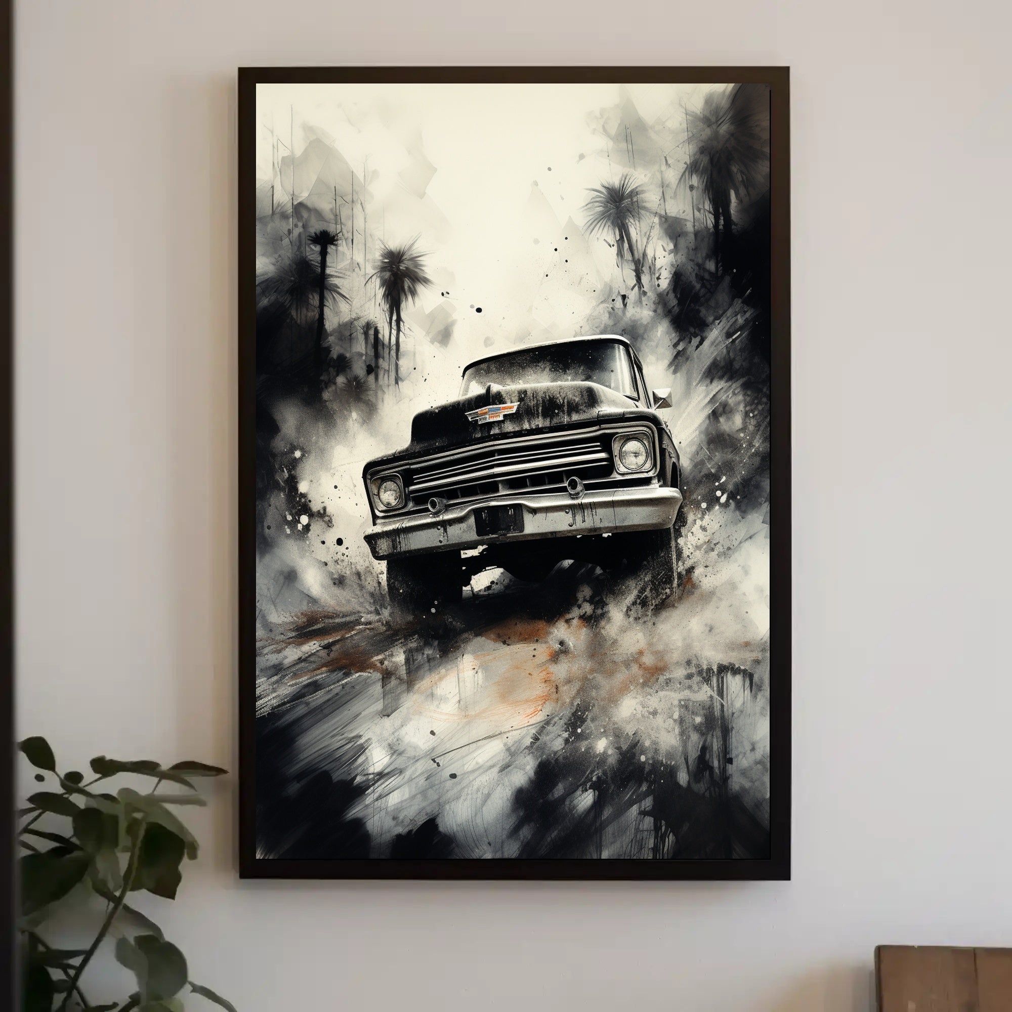 Vintage Power On The Move Vintage Poster