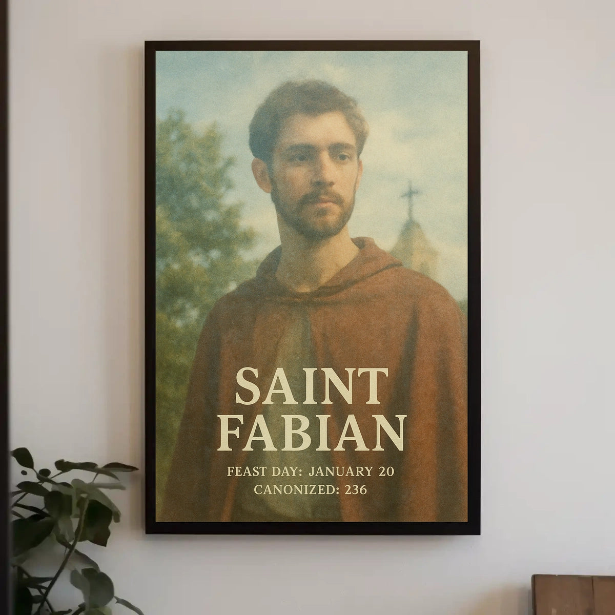 Saint Fabian Poster
