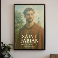 Saint Fabian Poster