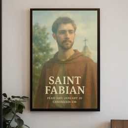 Saint Fabian Poster