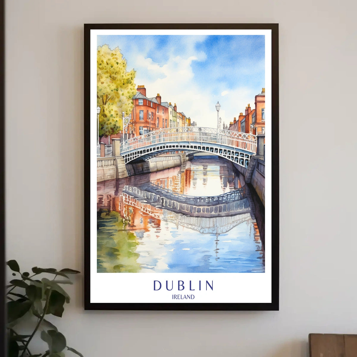 Dublin A Glimpse Of Ireland Poster